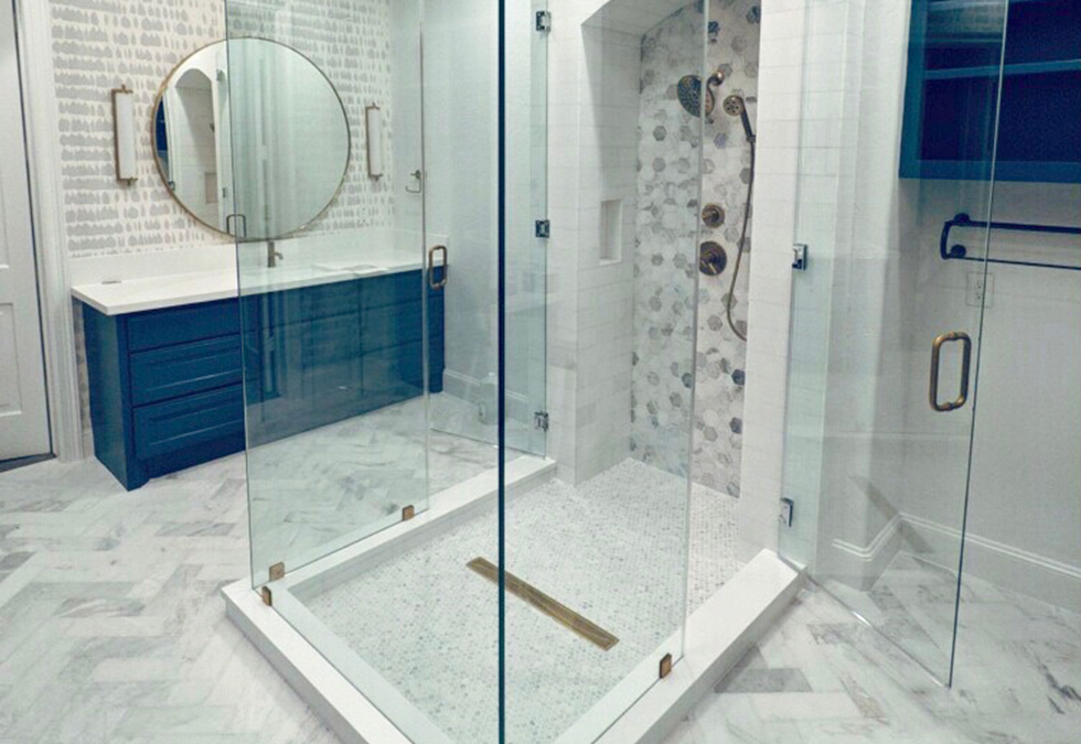 Shower and Bathroom